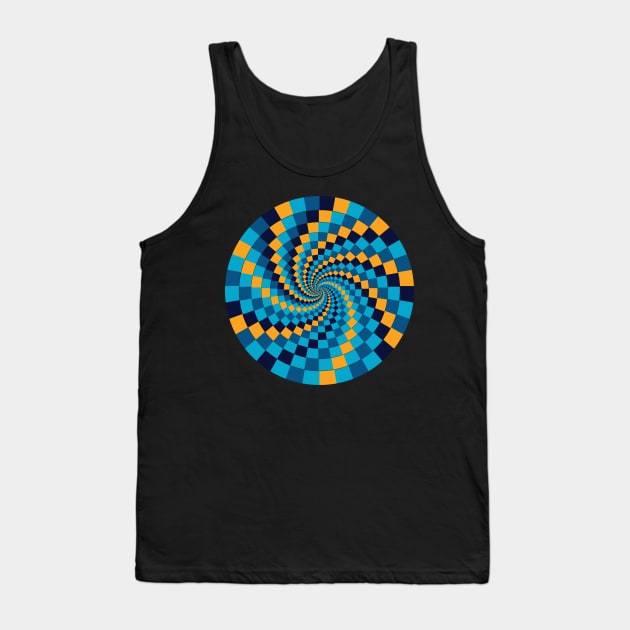 Mosaic Pattern Tank Top by CokeyPanda